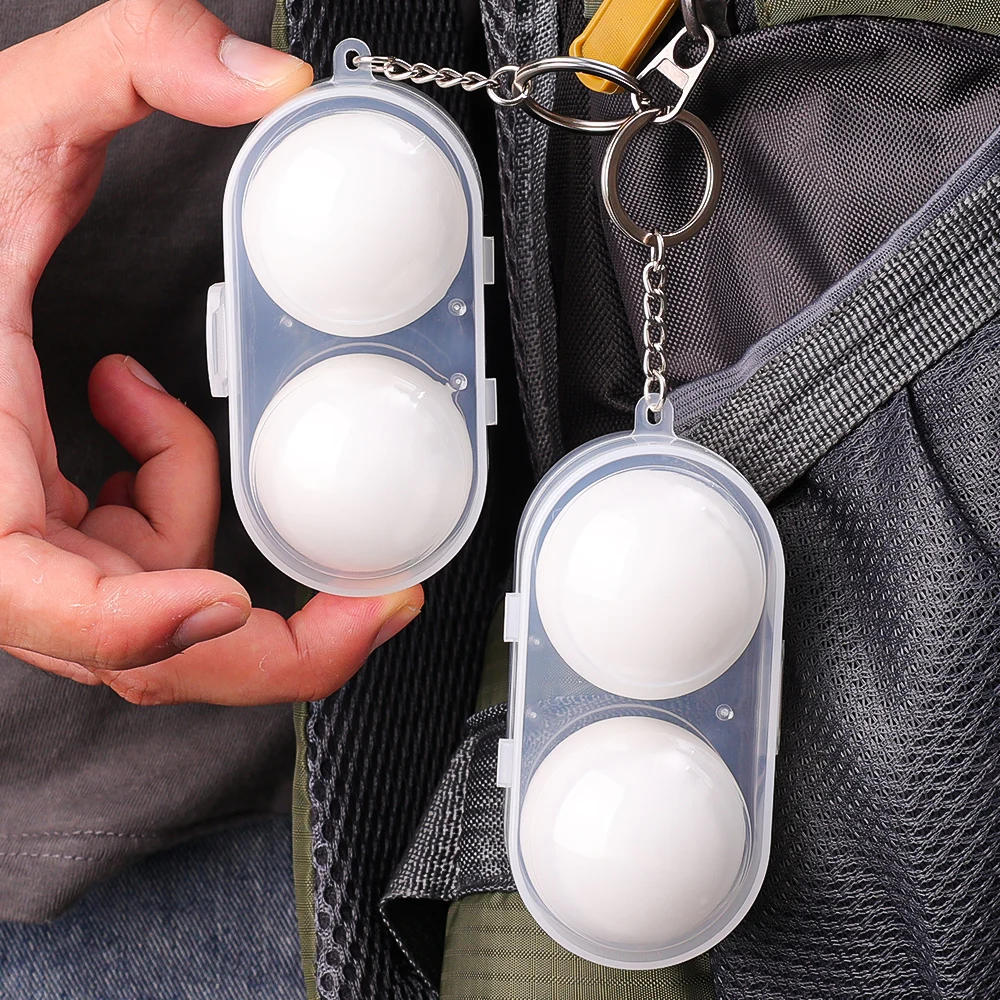 Description Picture 4 of itemTable Tennis Ball Container Box Hard Plastic Case Ping Pong Ball Storage Box with Keychain Table Tennis Accessories Gift