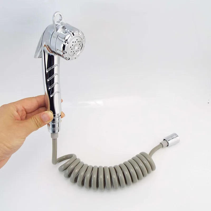 Description Picture 4 of itemNo press Handheld Toilet Bidet Sprayer Kit ABS Plastic Hand Anal Faucet Shower head for Bathroom women WC Self Cleaning a1