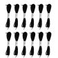 12PCS black