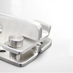 Security Home Safety Door Bolt Punch Silver Stainless Steel Wardrobe Replacement Tool Bracket Hasp Garage Latch