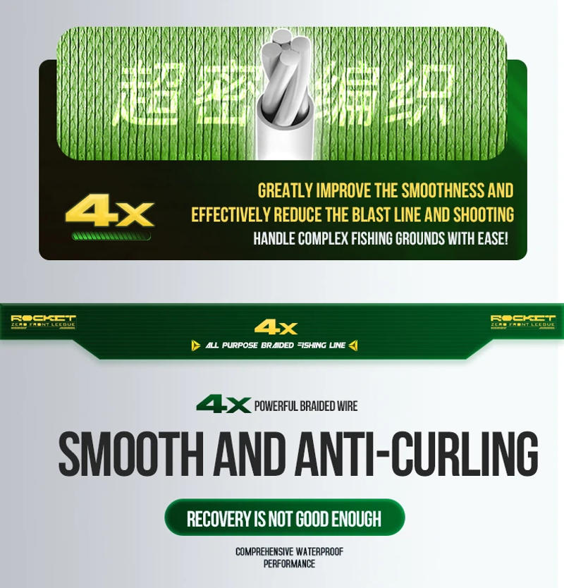 Description Picture 5 of itemTAIYU 4 Strands 100M PE Braided Fishing Line 19LB-70LB Japan Durable Multifilament Fishing Line Super Smooth Carp Fishing Line