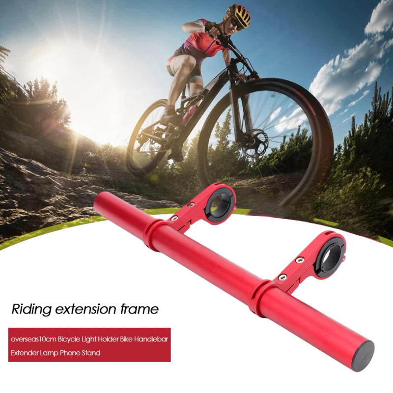 Description Picture 6 of itemBicycle Handlebar Extended Bracket Aluminium Alloy Bike Space Extension Mount Lightweight Double Clamp Fixing for Headlight