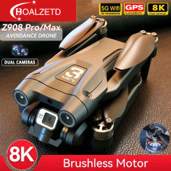 For Lenovo Z908Pro Pro Max Drone 8K Profesional HD Camera Brushless Obstacle Avoidance Aerial Optical Foldable Quadcopter 5000M
