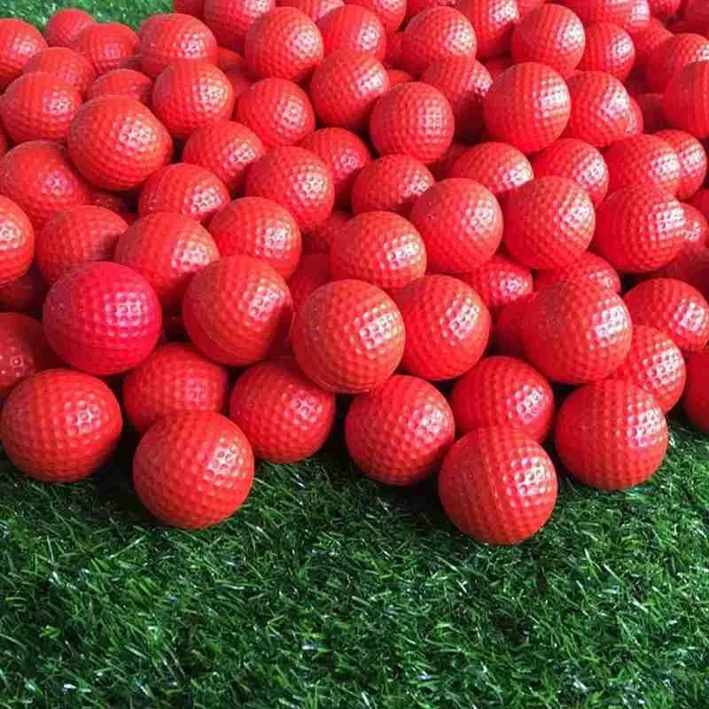 Description Picture 4 of item1 Pcs Golf Practice Ball Pu Soft Balls Indoor Practice Ball Sport Exercise Golf Sponge Room Foam Balls Outdoor Golf Ball