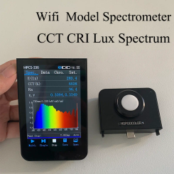 Wireless Bluetooth Spectrometer HPCS-330 Led Light Meter CRI Meter Led Spectrum Analyzer