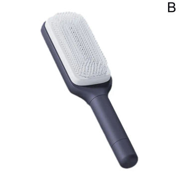 Self Cleaning Hair Brush, 3D Air Cushion Massager Brush Massage Comb Brush, Shaping Comb Self Cleaning Hair Brush