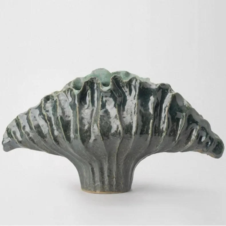 Description Picture 5 of itemCeramic Flower Vase Pottery Decorative Vases Modern Vase Plants and Decoration Ornaments Aesthetic Living Room Decor Accessories