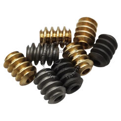 2PCS  Durable Metal Reducer Worm Gear For DC Motor Output Shaft Reduction Gearbox Accessories 0.5 Module 2mm/2.3mm Hole