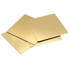 0.5/0.8/1/2/1.5/2 100*100mm H62 Brass Sheet Thickness  Plate Laser Cutting  CNC Frame Model Mould DIY Contruction  Pad