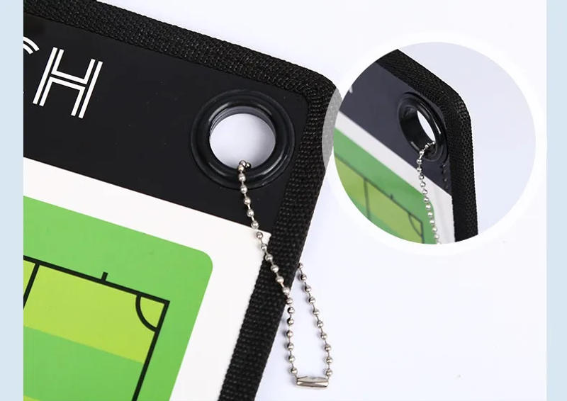 Description Picture 5 of itemSoccer Ball Tactical Board Magnetic Football Coaching Clipboard for Training Match Portable Football Coach Strategy Board