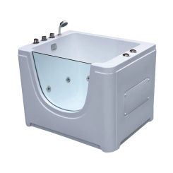 1100X850X840mm Infant Baby Portable Spa Acrylic Hydromassage Whirlpool Kids Children Bathtub NS805
