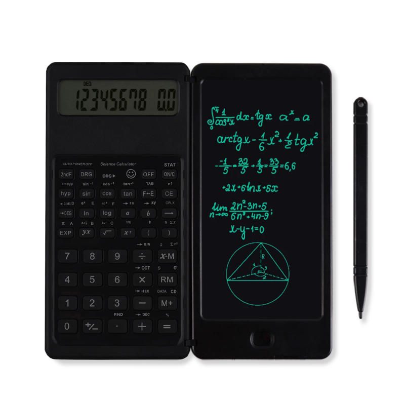 Description Picture 3 of itemFoldable Scientific Calculator 10-Digit Digital Large Display with an Erasable Writing Tablet Digital Drawing Pad Math Calculato