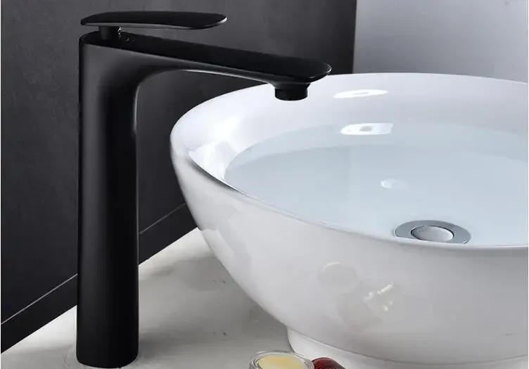 Description Picture 2 of itemBasin Faucets Gold Sink Faucet Bathroom Single handle Basin Mixer Tap Bath Tall Faucet Brass Sink Water Crane