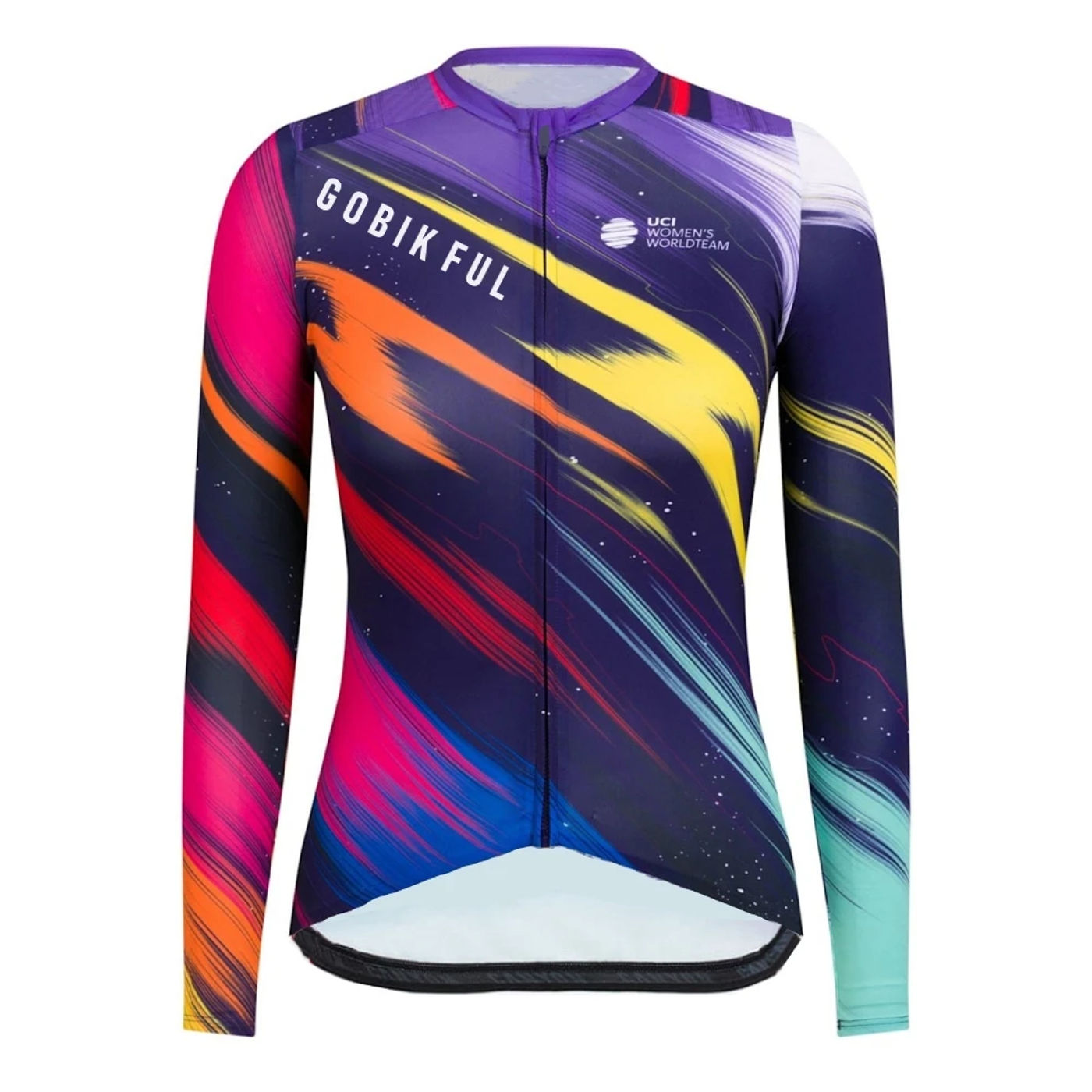 Description Picture 5 of itemGOBIKFUL High Quality Pro Cycling Jersey Men Woman Breathable Bicycle Clothing Team Road MTB Bike High-end Simple Long Sleeve