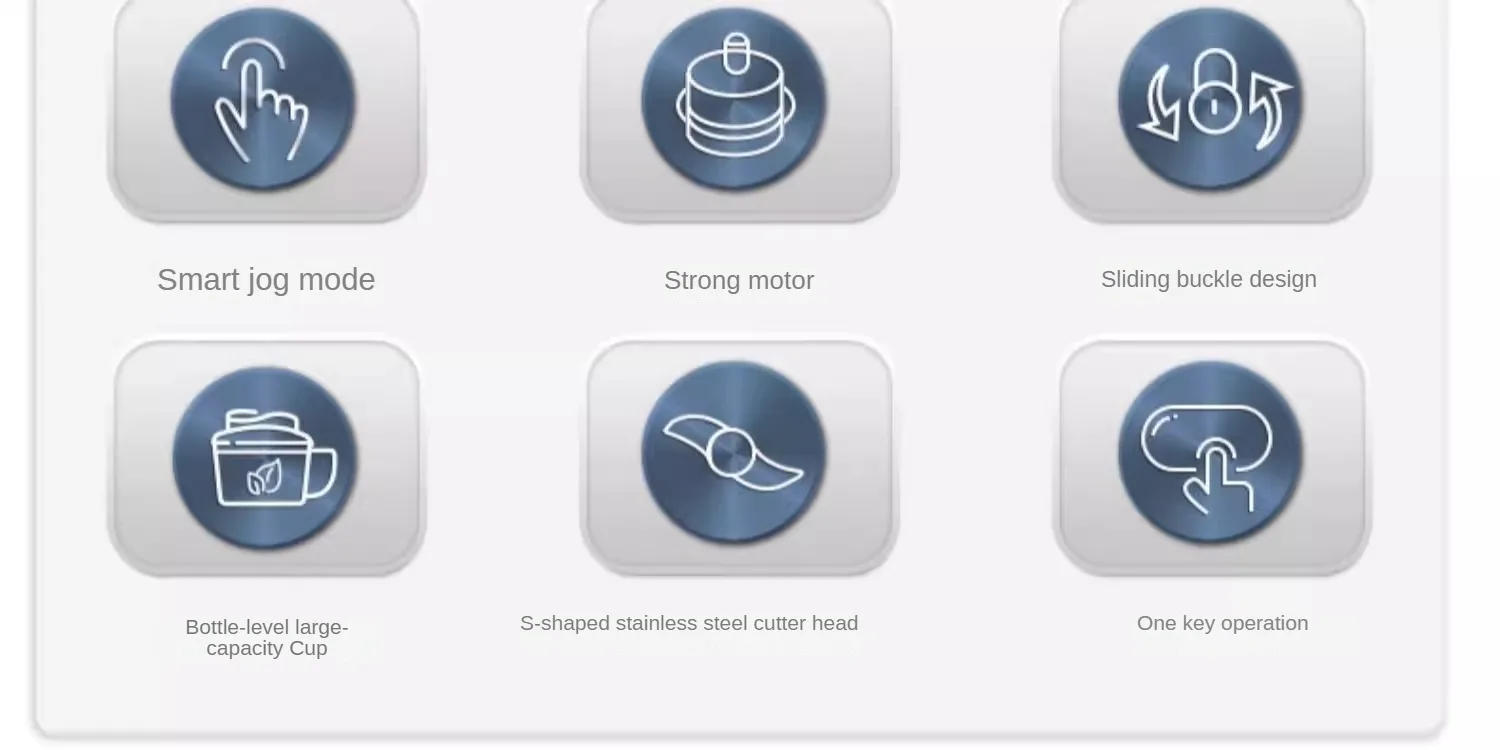 Description Picture 3 of itemGrinder Kitchen  Cuisinart Multifunctional Food Mixer Household Complementary Food Cooking Machine Meat Grinder  Chopper