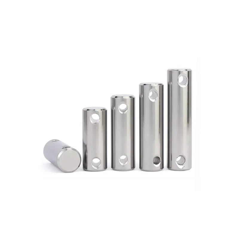 Description Picture 2 of item304 Stainless Steel Double Headed Perforated Cylindrical Pin Shaft Positioning Pin M3M4M5M6-M10