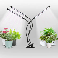 LED Grow Light,Full Spectrum Clip Plant Growing Lamp for Indoor Plants,Auto On Off with 3/9/12H Timer,Phyto Lamp,Clip Phytolamp