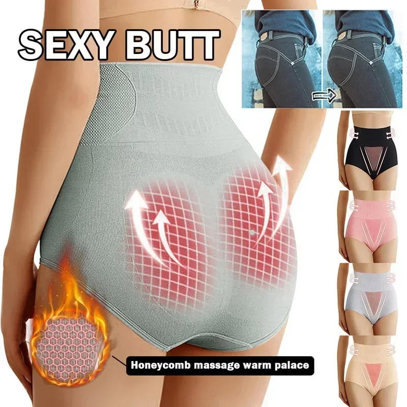 Description Picture 5 of itemHigh Waist Shaper Panties Belly Slimming Panties Body Shapers Sexy Women Tummy Control Underwear Abdominal Compression Corset
