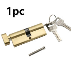 Lock Cylinder 80mm Center Core Interior Door Security Door Household Universal All-copper Keyhole Pure Brass  Super High Quality