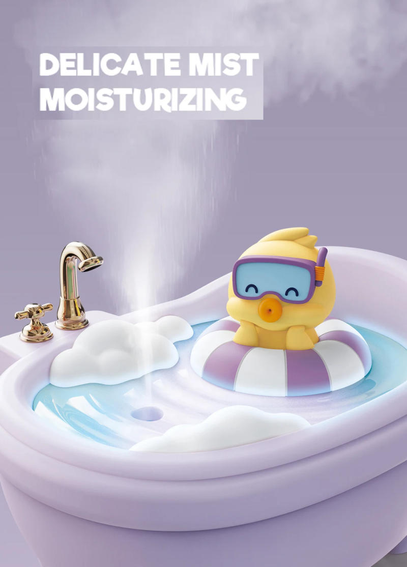 Description Picture 5 of itemTub Air Humidifier with Small Spray Hydration, Silent USB Aromatherapy Diffuser for Bedroom, Desktop, Car, Home, and Office Use