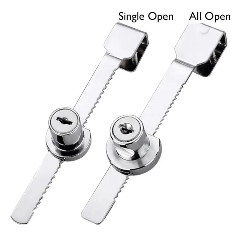 Description Picture 3 of itemfor 2mm-6mm Display Case Cabinet Door Lock with Key 328 Window Lock Sliding Glass