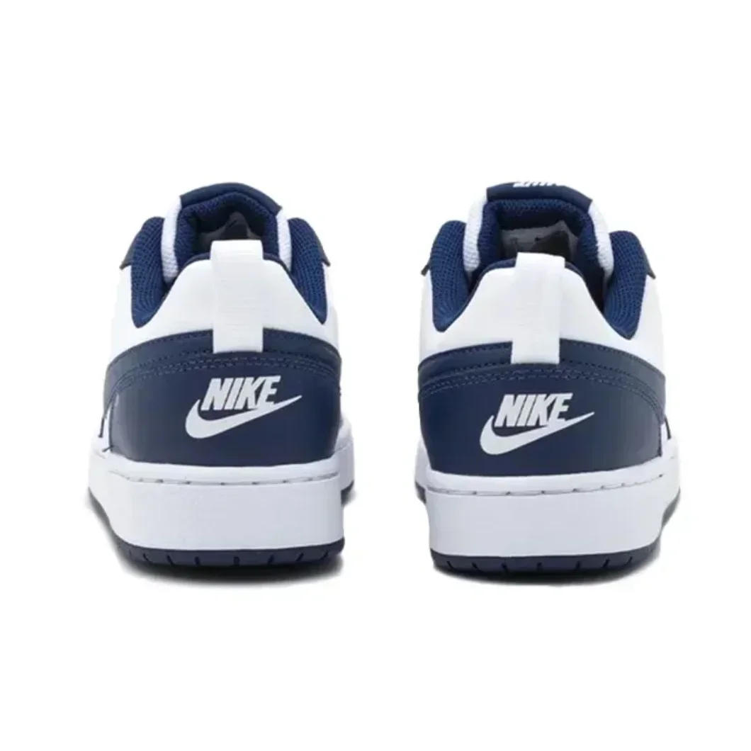 Description Picture 4 of itemIconic Brand Court Borough Low 2 GS Sneakers Youth Comfortable Wearable Casual Shoes Classic Retro Trend Casual Shoes White Yellow