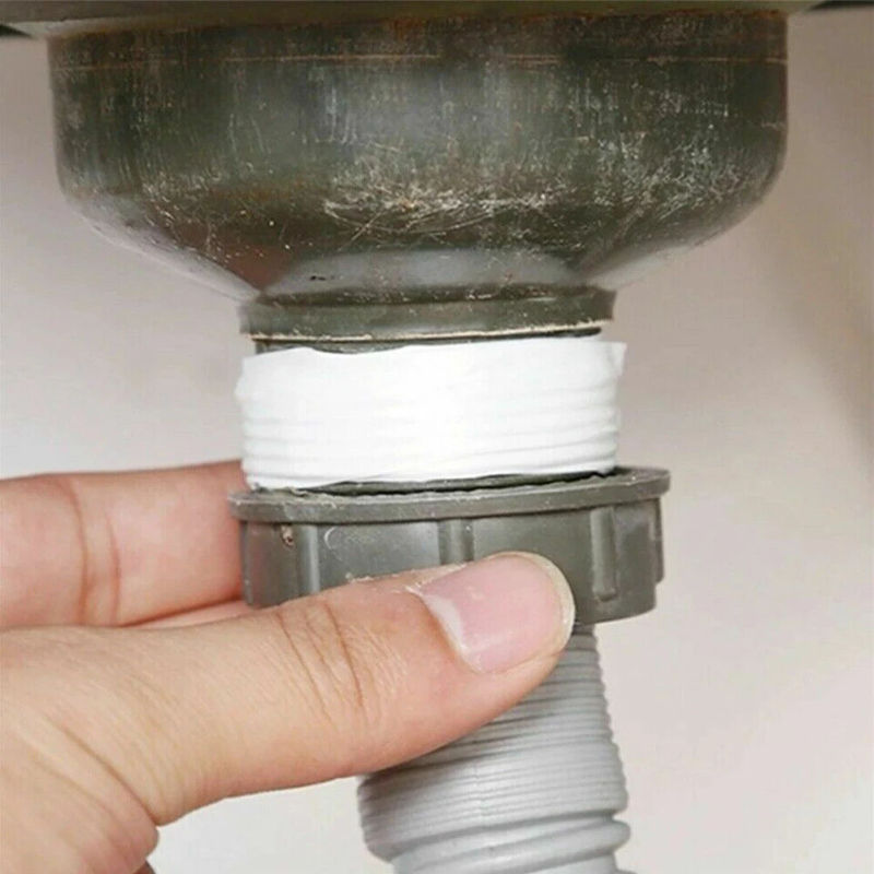 Description Picture 5 of item6Pcs PTFE White Threaded Sealing Tape Adhesive 20MX16MM For Water Gas Pipeline Link Sealing Tape Sealers Water Pipe