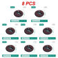 Style D 8pcs