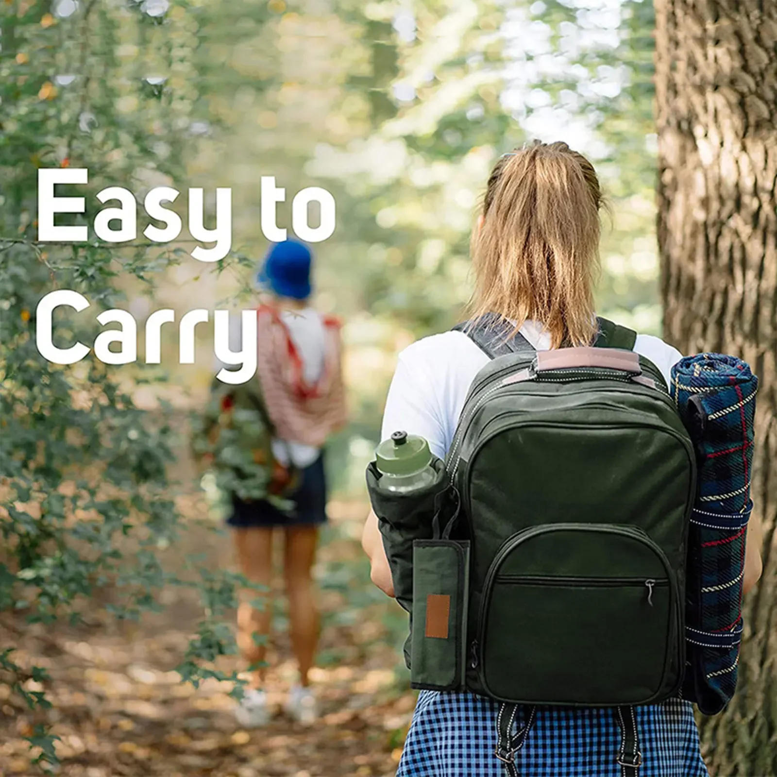 Description Picture 6 of itemTableware Bag Washable Portable Travel Cutlery Kit Case Organizer Pouch For Dinner Travel Camping BBQ Picnic Tableware Organizer