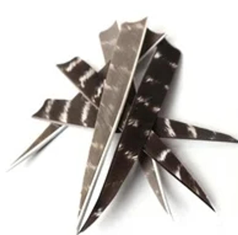 Description Picture 5 of item36pcs 4inch and 5inch Arrow Feather Turkey Feather Arrow Vanes For Arrow DIY Fletching Feather Arrow Accessory RW