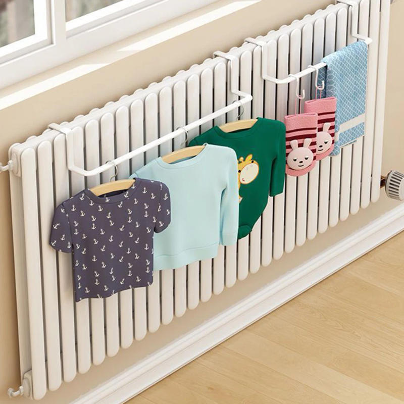 Description Picture 3 of itemRadiator Towel Rail Heating Radiator Hanging Rack Drying Rack Radiator Clothes Drying Rack Kitchen Accessories Hook