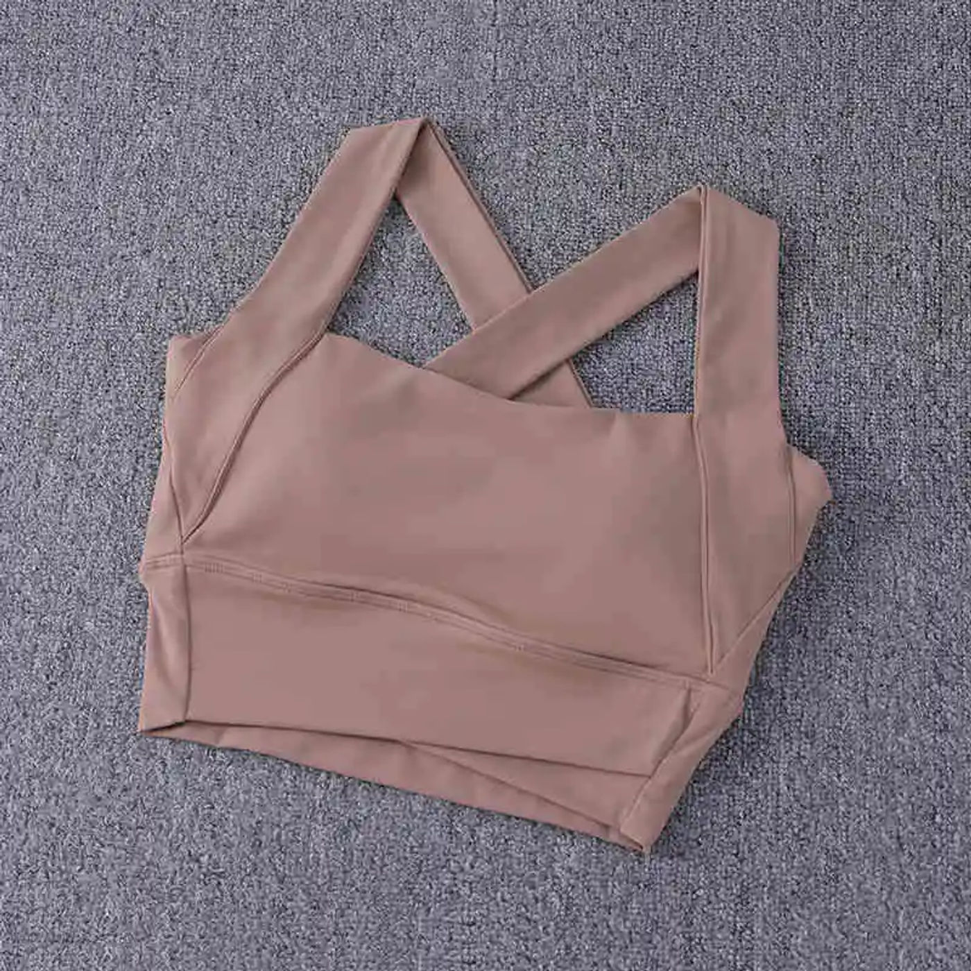 Description Picture 6 of itemWomen Breathable Sports Bra Push up Shockproof Padded Crop Top Yoga Pilates Vest Gym Running Training Summer Wear