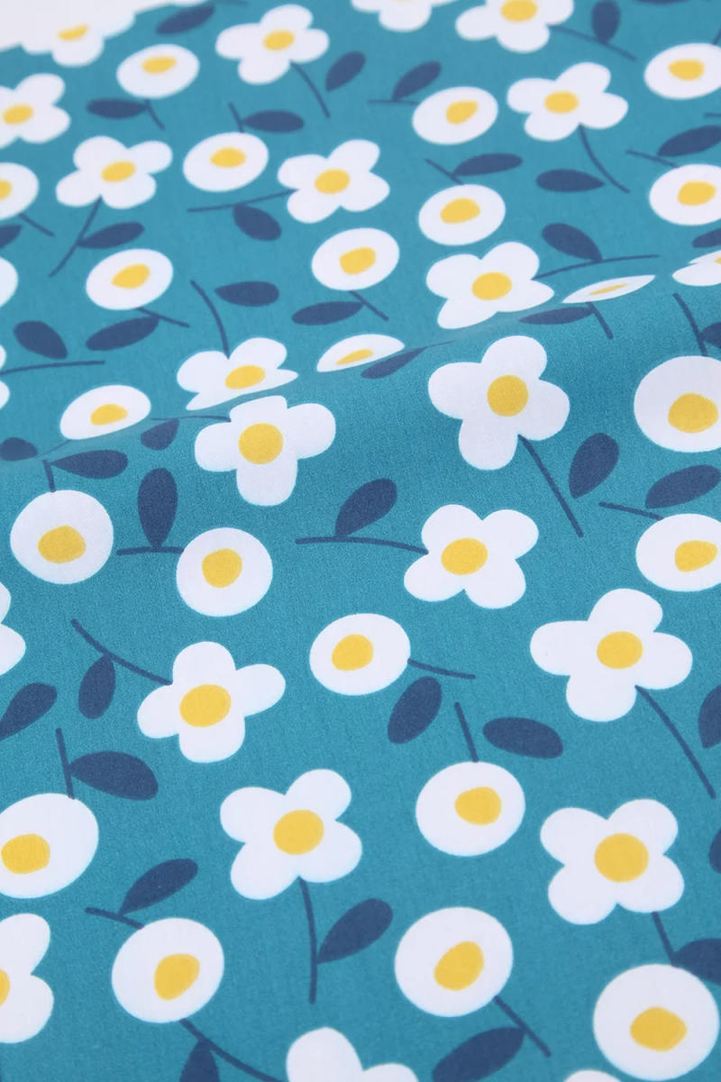 Description Picture 6 of item25x25cm Patchwork Fabric Blue Floral Patterns Twill Cotton Sewing Quilting Squares Sheets Scrap Bundle DIY Crafting