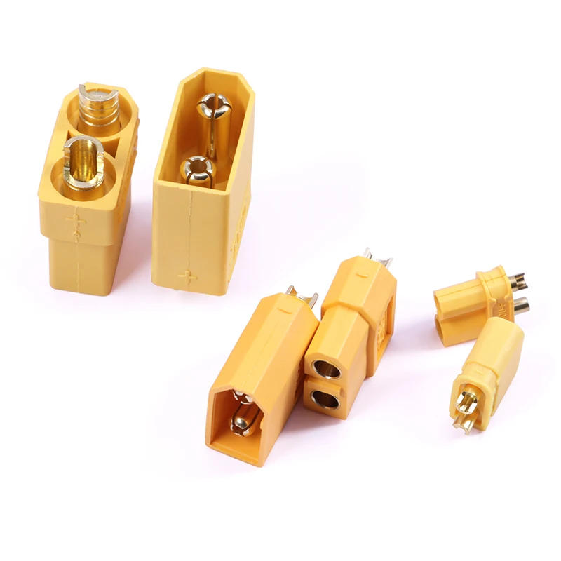 Description Picture 5 of itemXT Series XT30U XT60 XT90 Connector Plug Bullet Welding Terminal Suit for RC Lithium Polymer Battery Model Aircraft Accessories