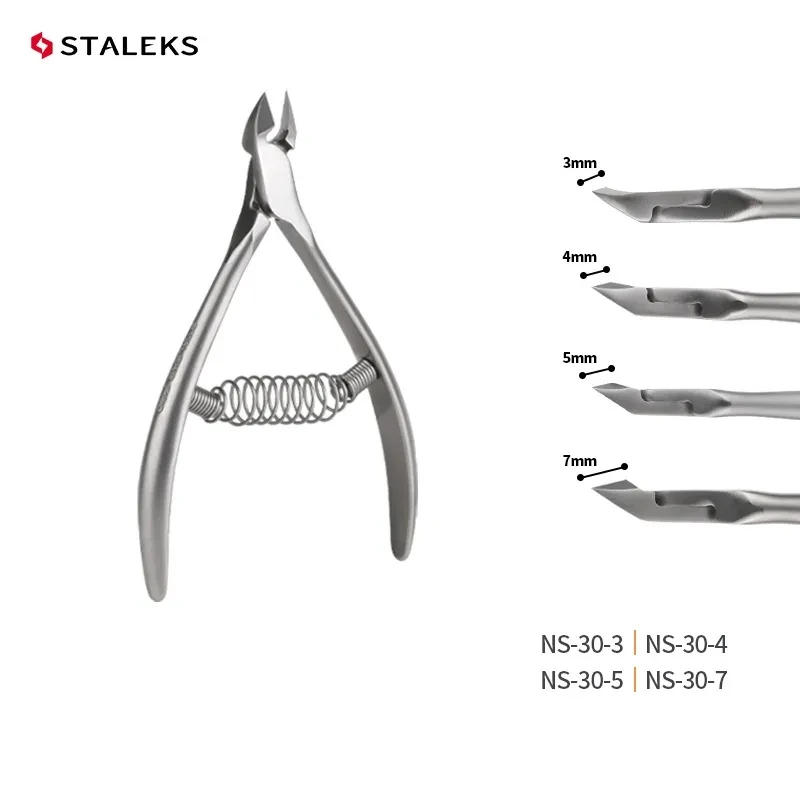 Description Picture 4 of item1pc STALEKS Smart 30 5mm Stainless Steel Nail Cuticle Scissors Toenail Clipper Trimmer Cutter Dead Skin Scissor Nail Art Tools