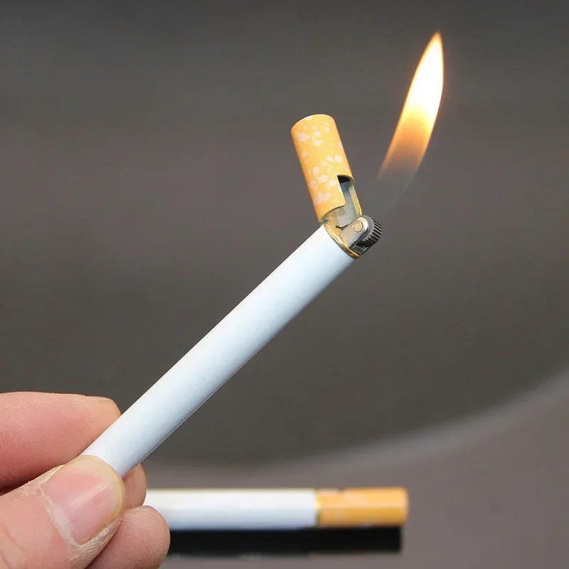 Description Picture 4 of itemMini Soft Flame Lighter Cigarette Style Grinding Wheel Flint Torch Gas Lighters Pocket Lighter Cigarette Accessories Gadget Gift