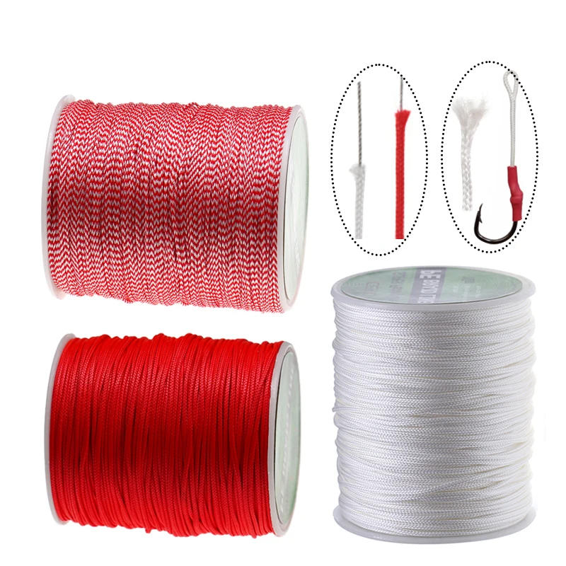 Description Picture 2 of itemWifreo 100meter 8/16 Strands PE Braided Assist Hooks Line Saltwater Fishing Jigging Hook DIY Trolling Lure Tied Line Rope/Cord