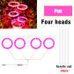 Four Heads-Pink