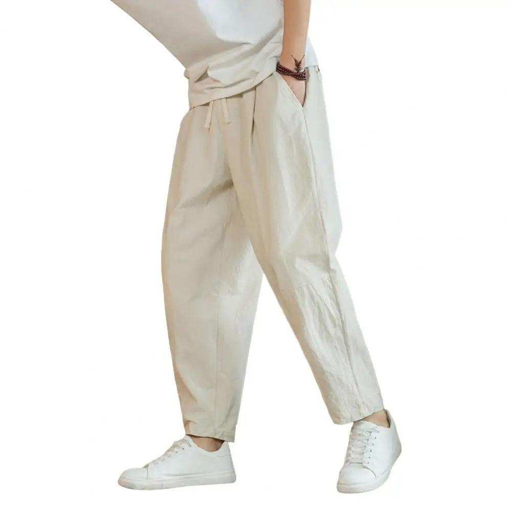 Men Ninth Pants Loose