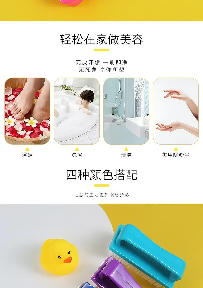 Description Picture 3 of itemNail Brushes Multifunctional Acrylic Nail Art Manicure Pedicure Soft Remove Dust Plastic Cleaning Nail Brushes Dust File Tools