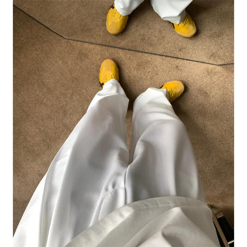 Description Picture 6 of itemPFNW Men's Casual Pants Wide Leg Korean Style Fashion Loose Versatile Trendy Solid Color New Male Straight Trousers 28W3185