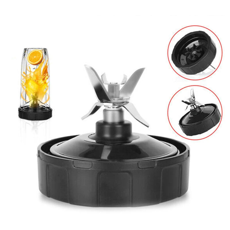 Description Picture 6 of item7 Fins Blender Blade Part Juicer Case Mixer Spare Assembly Replacement For Nutri Ninja Pro Auto-IQ  BL486 Juicer Knife Holder
