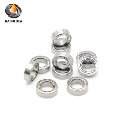 10Pcs 6x10x2.5 mm  SMR106ZZW2.5  ABEC-7  Stainless Steel Ball Bearing Miniature MR106