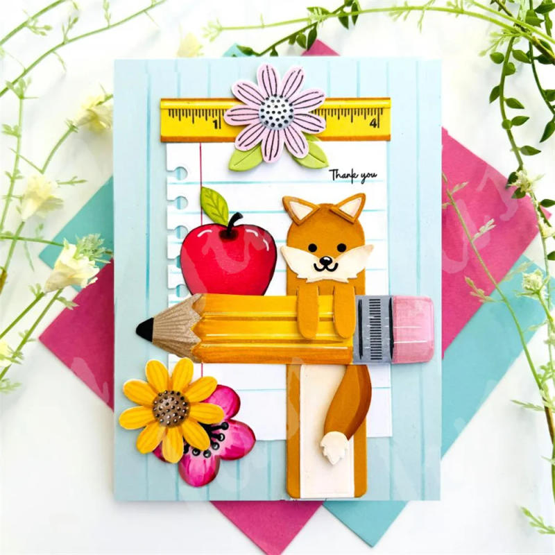 Description Picture 6 of itemNew March Mini Stamp Set Love to Layer Notebook Stencils Metal Cutting Dies DIY Embossing Scrapbooking Die Cuts Hot Foil Plates