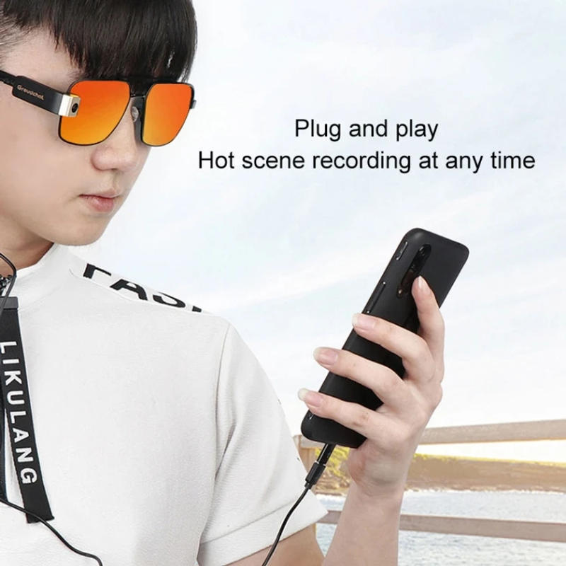 Description Picture 2 of itemSmart Camera for Glasses Leg 1080P HD Mini Cam Microphone Audio Video Recorder Lenses with Camera Camcorder lenses with cameras