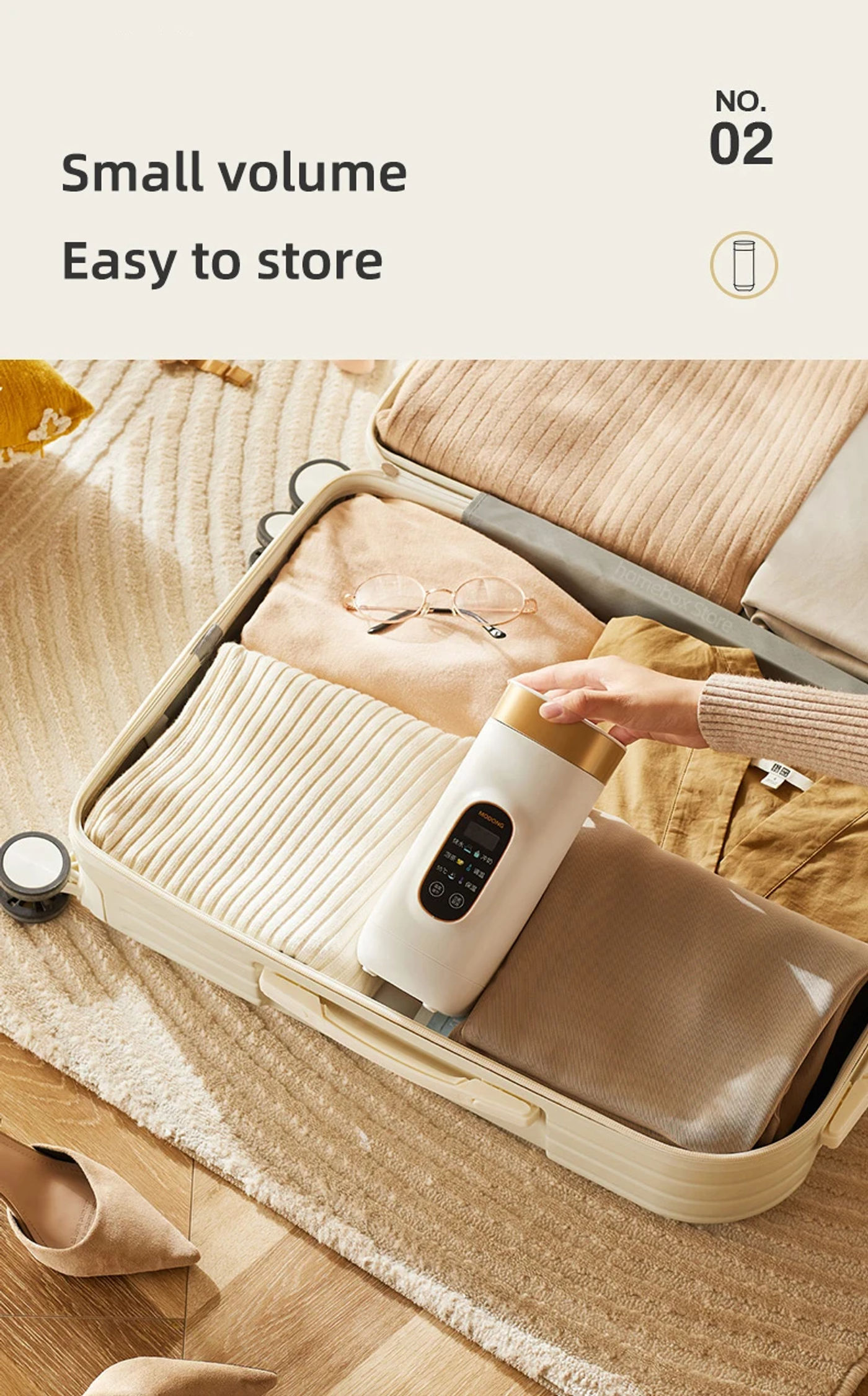 Description Picture 6 of item550ml Electric Kettle Portable Heating Cup Multifunction Boiled Water Pot Smart Teapot Adjustable Temperature Kettles for Travel