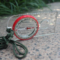 Luminous Adventure Warehouse Compass High Accuracy Waterproof Compass Travel Tools Multifunctional for Climbing Biking Exploring