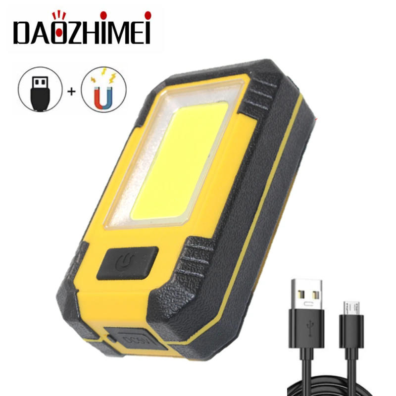 Description Picture 2 of itemCOB With Magnet LED Work Light USB Rechargeable car Repair Light Portable Strong Light Waterproof Camping Lantern Hiking lamp
