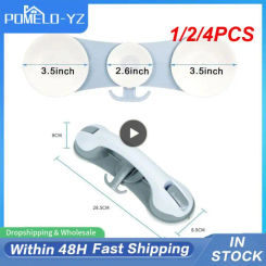 1/2/4PCS 40kg-110kg Bathroom Suction Cup Shower Handle Safety Anti Slip Handrail Support Bar For Elderly Bath Shower Accessories