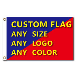 Bar event banner Car flag Guide flag customizationCustomized LOGO for Private Flag90x150cm Makeing 3x5ft supporter banner